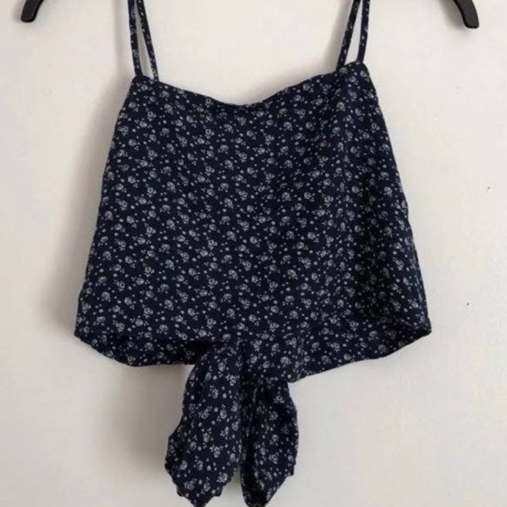 Blue Kimberly bandy Neville tie top